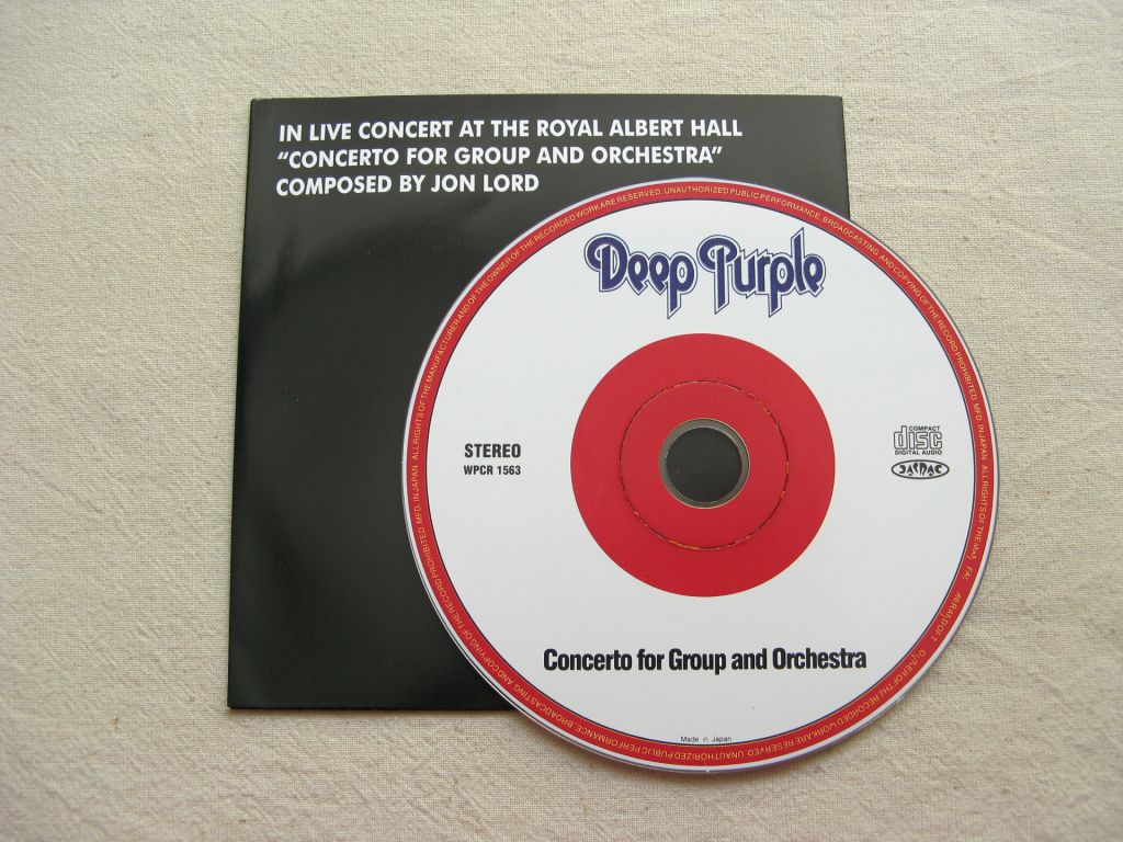 CDLP Deep Purple. Concerto for Group and Orchestra. 1969. - фото фото фото 4