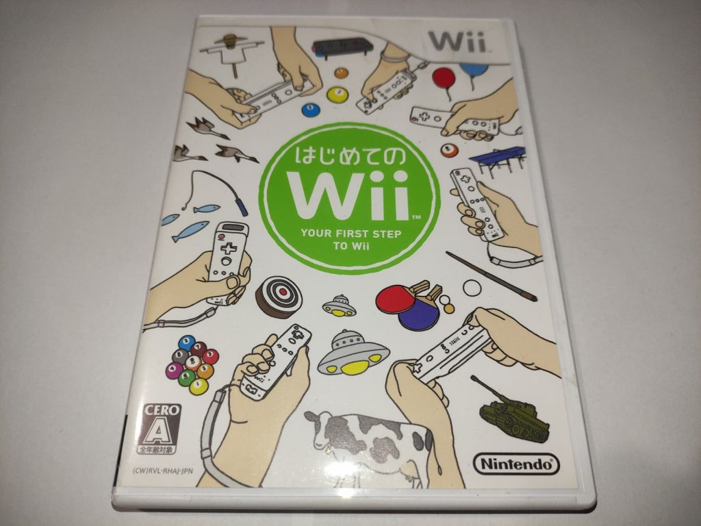 Wii Play   (Hajimete no Wii) Япония б/у - фото фото фото 0