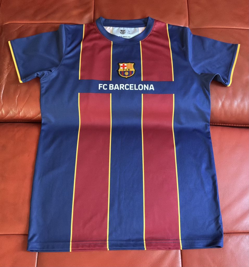 Футболка FC Barcelona, р.164 - фото фото фото 0