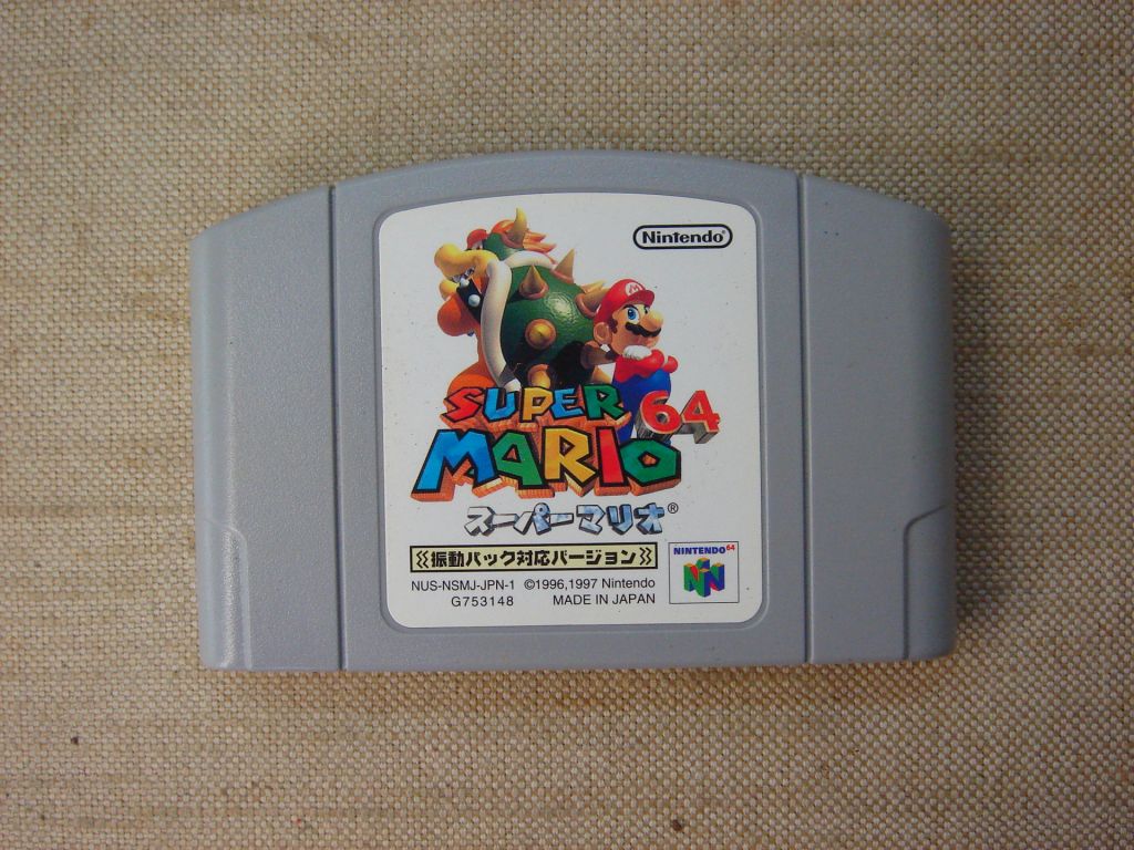 Гра картридж N64 Super Mario 64 JP - фото фото фото 3