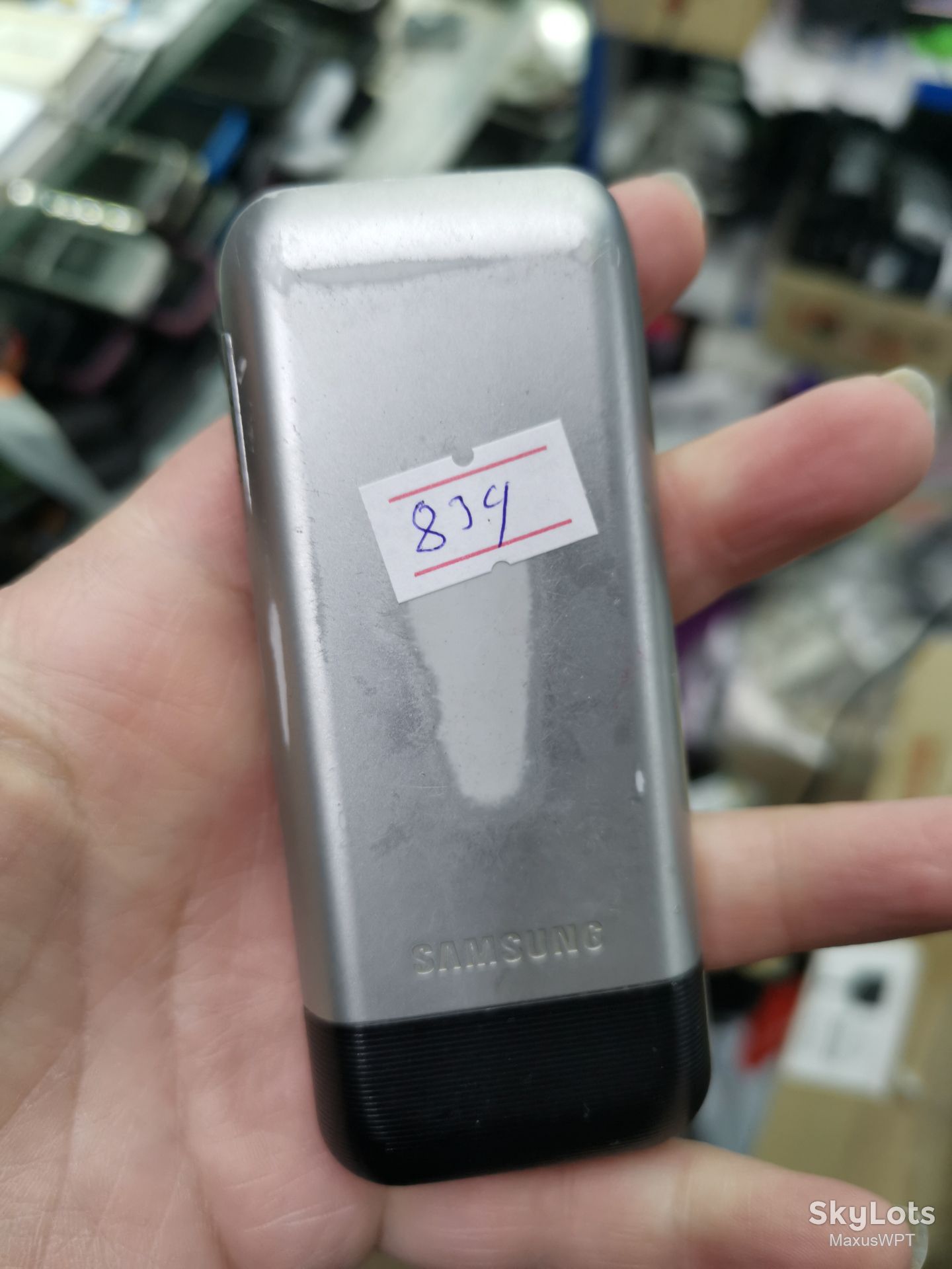 #834 Sklad Samsung E1182 silver - фото фото фото 2