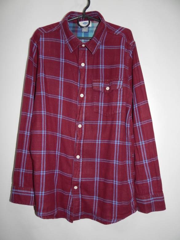 Рубашка подростковая фланель OLD NAVY,14-16лет, 152-158см., р.38-42 042д (в указанном размере, тольк - фото фото фото 0