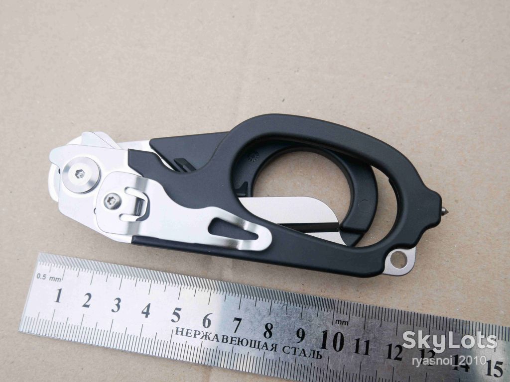 Мультитул-ножиці Leatherman Raptor, Replica, BLACK, Outdoor, Tactical, EDC, Button lock - фото фото фото 6