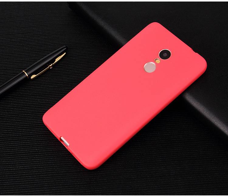 Чохол Xiaomi Redmi Note 4X / Note 4 Global силікон soft touch бампер червоний - фото фото фото 0