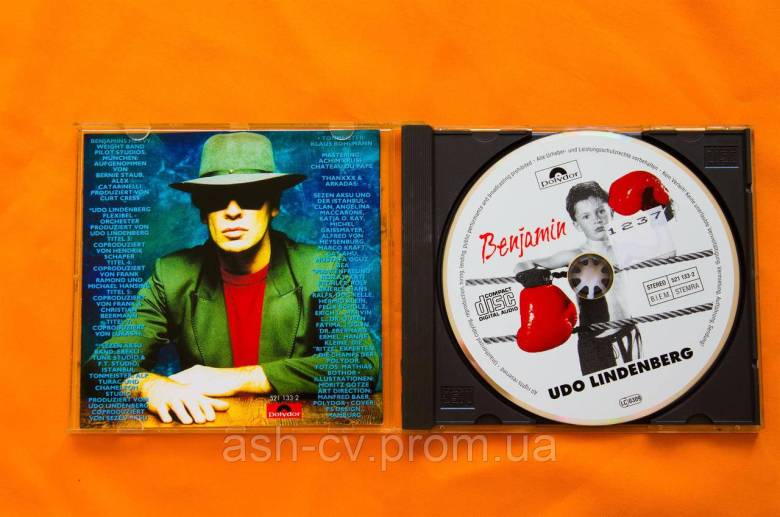 Музичний диск CD. UDO LINDENBERG - Benjamin - фото фото фото 3