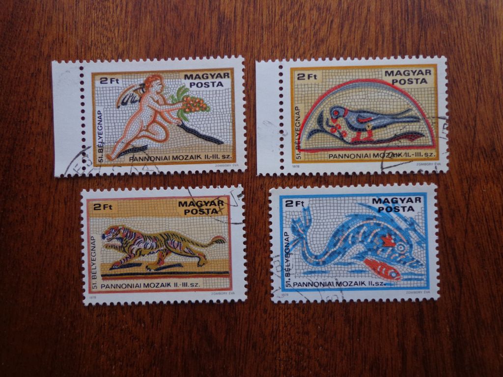 Венгрия, 1978, мозаика, гаш.полная серия, КЦ 8.5 евро - фото фото фото 0