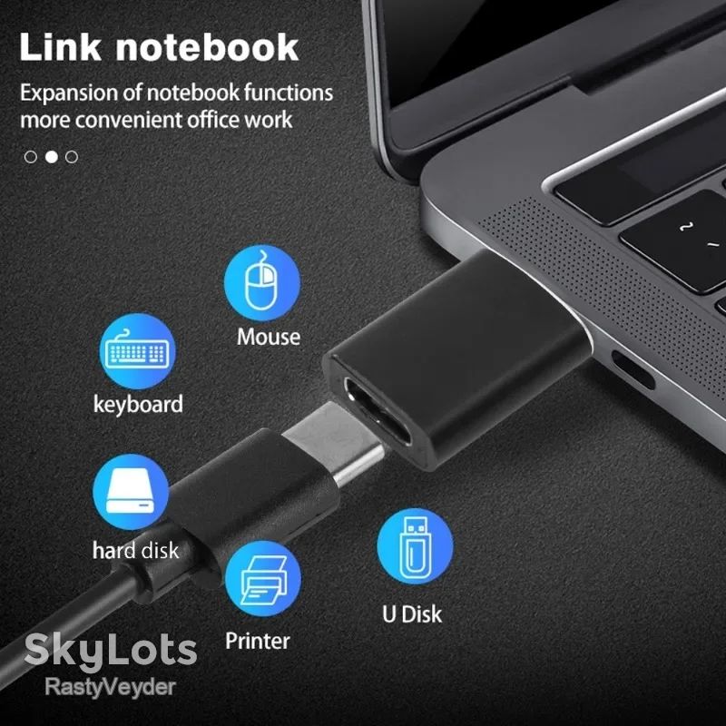 Перехідник usb c to usb a 3.2 - фото фото фото 3