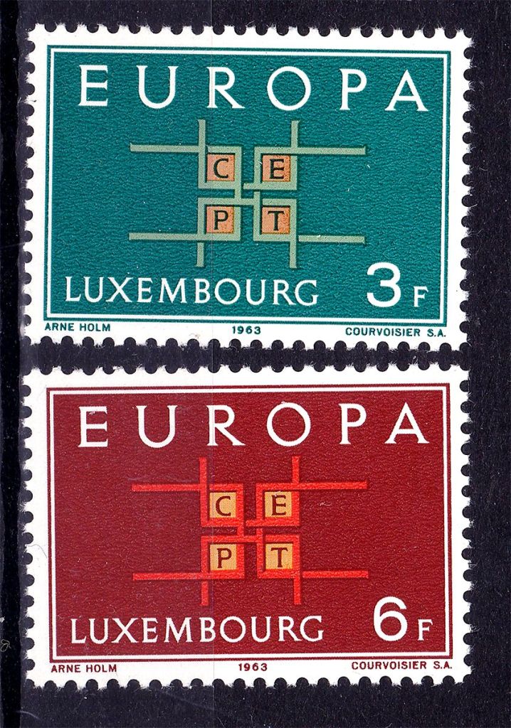 Люксембург  1963 г  MNH -  EUROPA CEPT - - фото фото фото 0