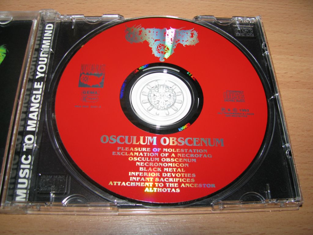 HYPOCRISY - Osculum Obscenum      (1993 Nuclear Blast 1st press,USA) - фото фото фото 2