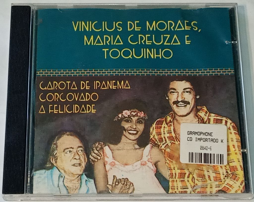 VINICIUS DE MORAES, MARIA CREUZA E TOQUINHO CD Brazil - фото фото фото 0