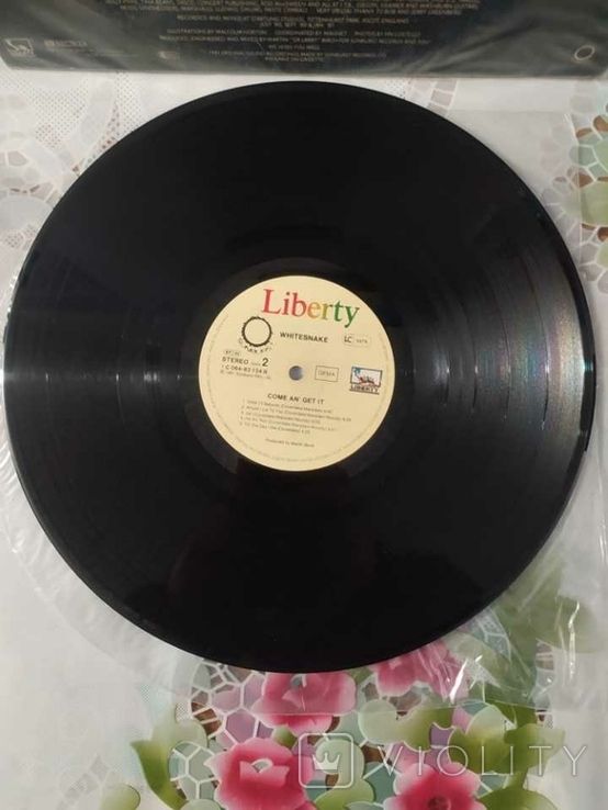Whitesnake - Come An Get It LP Liberty 1981 Germany - фото фото фото 2