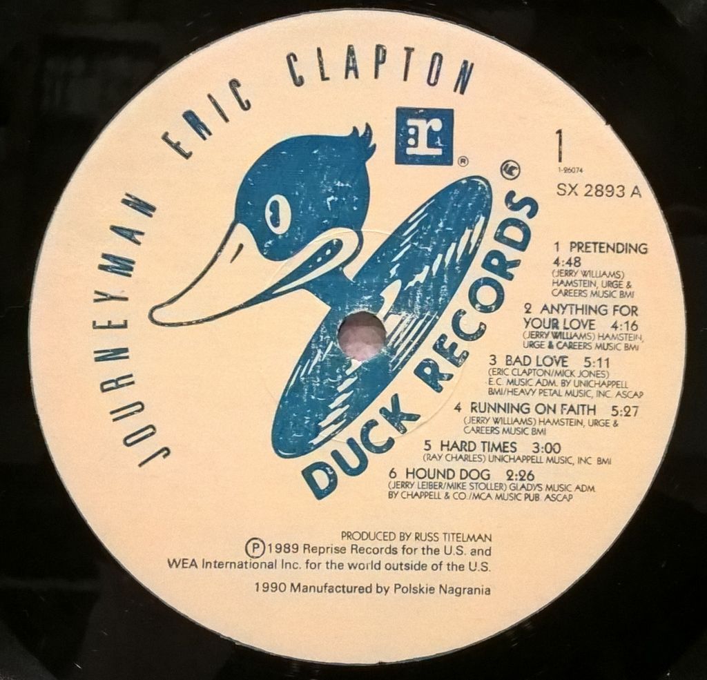 Eric Clapton - Journeyman - 1989.     (LP). 12. Vinyl. Пластинка. Poland. - фото фото фото 6