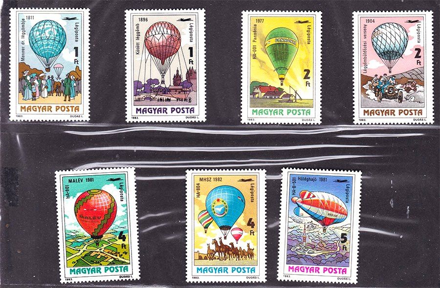 Авиация . Венгрия  1983 г  MNH - - фото фото фото 0