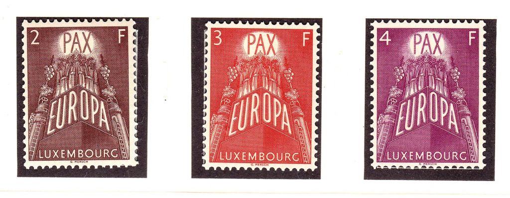 Люксембург  1957  г MNH - EUROPA - фото фото фото 0