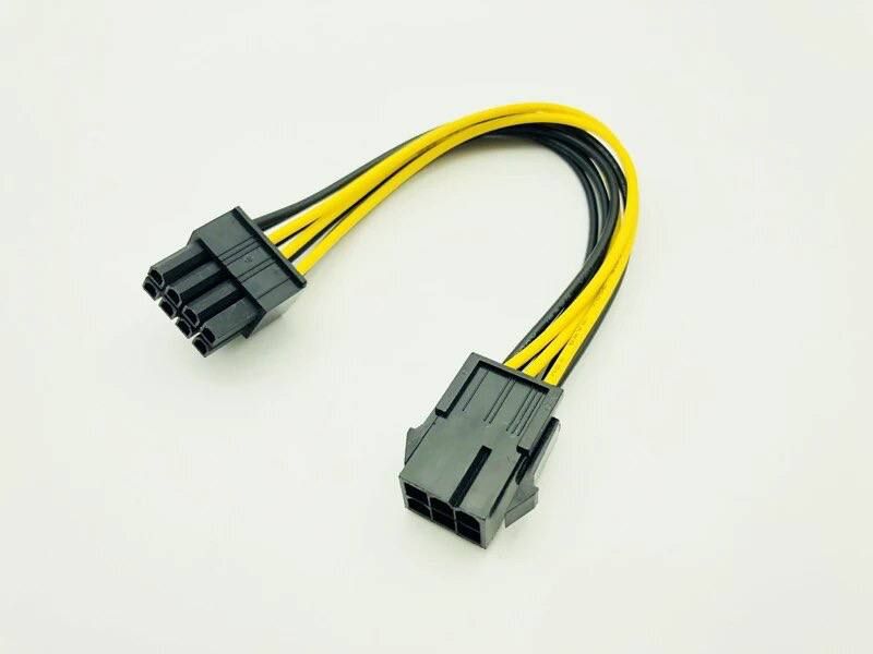 Перехідник живлення  PCI 6pin to 8pin для відеокарти - фото фото фото 5