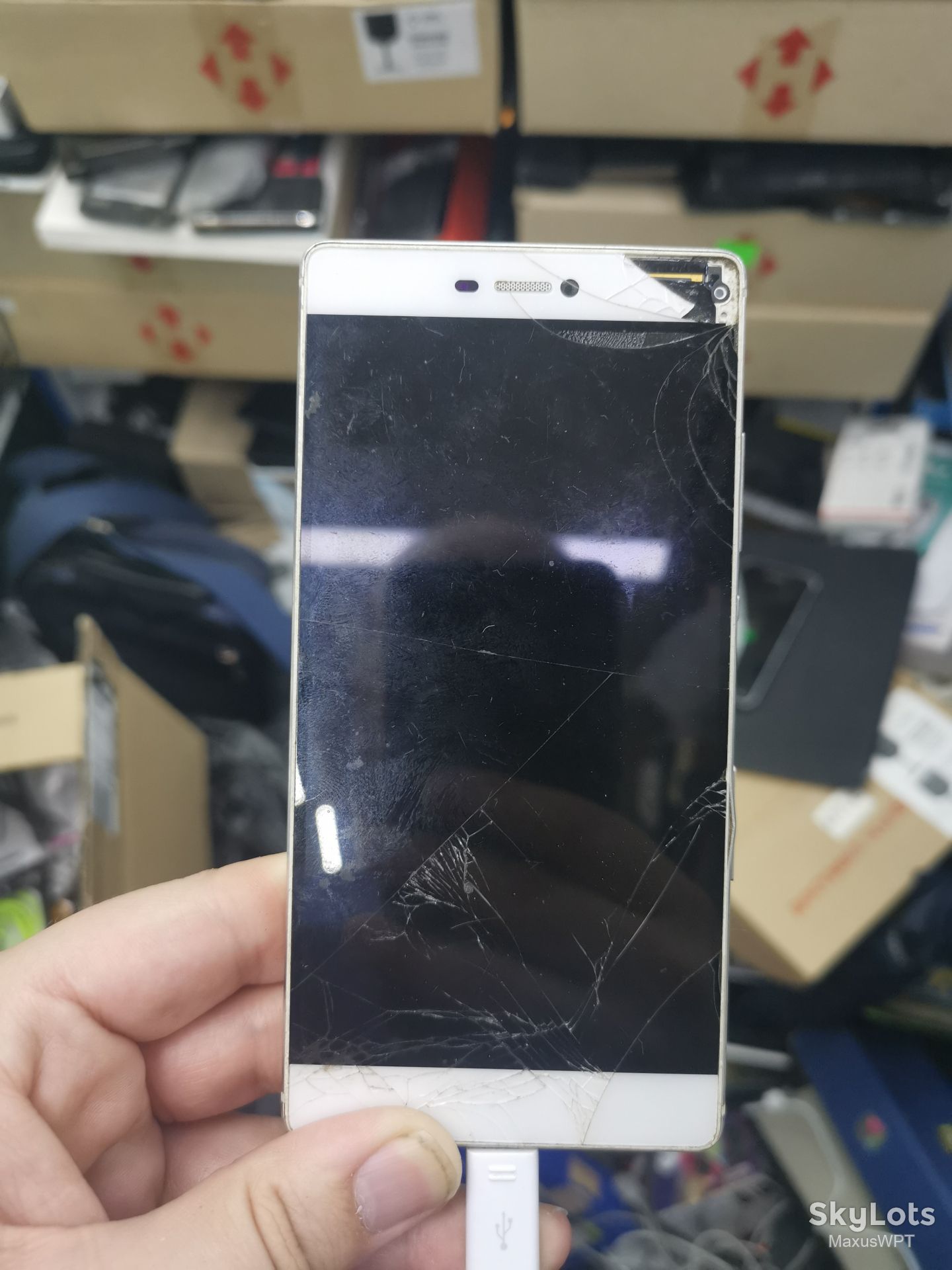 #304 Sklad Huawei P8 gra-l09 silver - фото фото фото 0