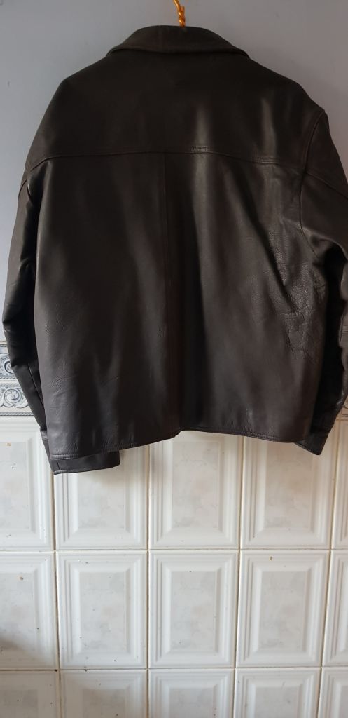 Куртка "Nickelson"  (real leather, L) б/у - фото фото фото 2