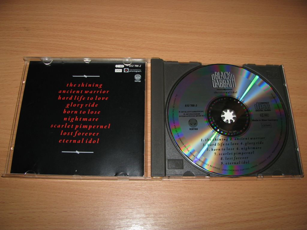 BLACK SABBATH - The Eternal Idol    (1987 Vertigo 1st press,PDO,W.Germany) - фото фото фото 1