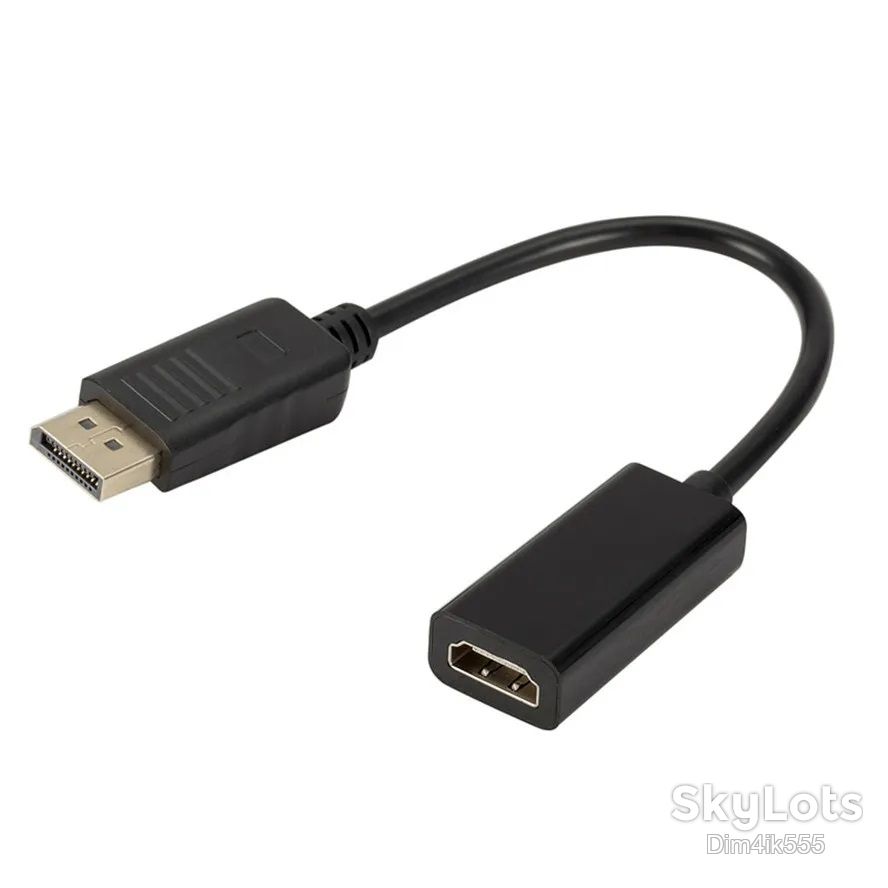 Адаптер переходник DisplayPort - HDMI 25см - фото фото фото 3