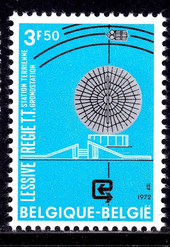 Космос . Бельгия 1972 г  MNH - - фото фото фото 0
