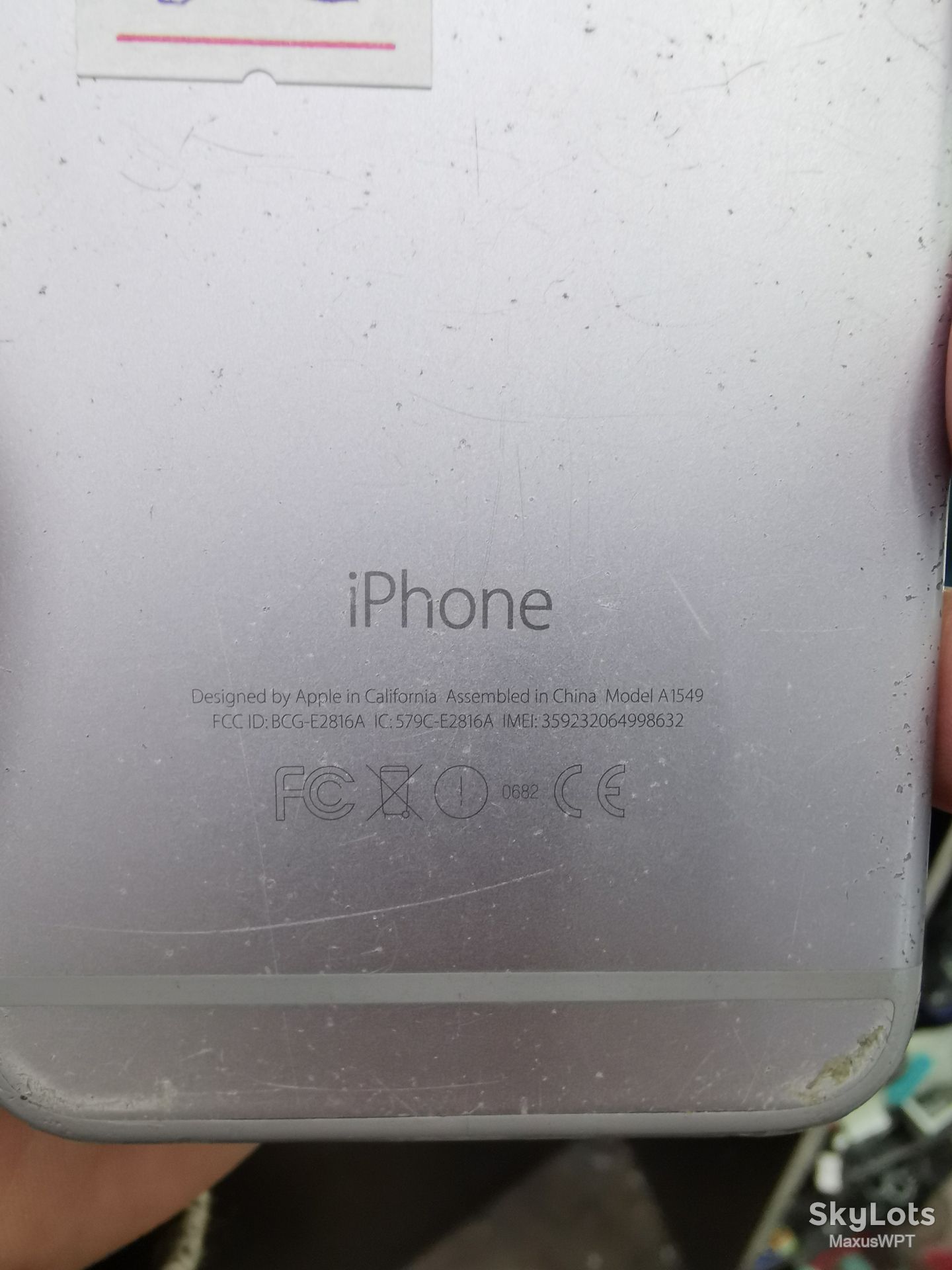 #832 Apple iphone 6 silver - фото фото фото 2