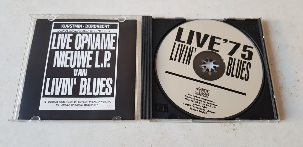 Livin' Blues Live '75 CD ліцензія - фото фото фото 2