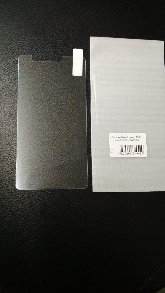Защитное стекло для Lenovo A536  2.5D 9H - фото фото фото 0