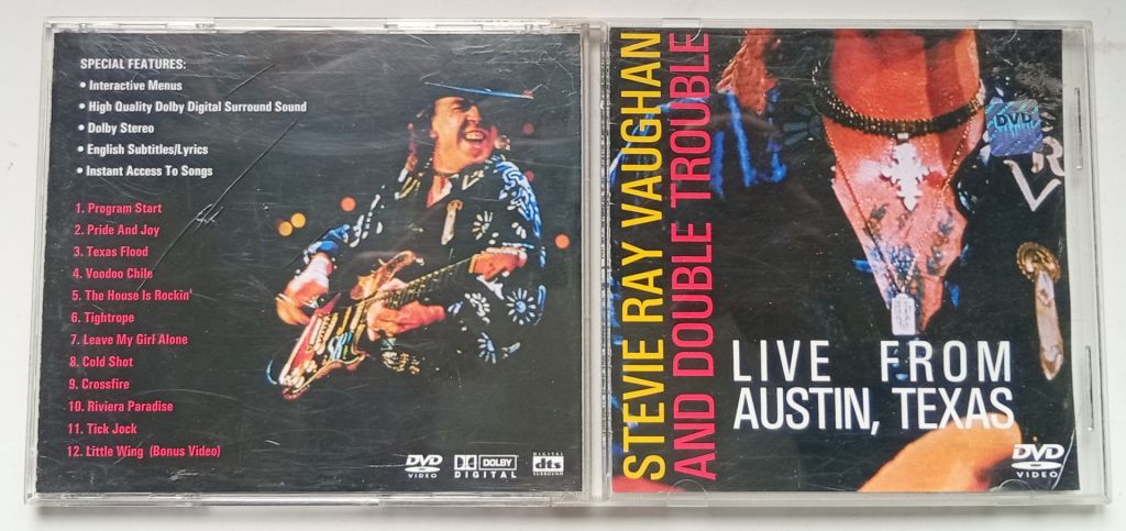 DVD Stevie Ray Vaughan and Double Trouble - Live From Austin, Texas - фото фото фото 0