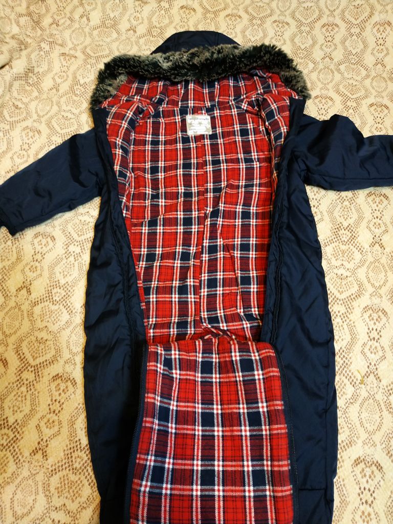 Комбінезон дитячий демісезонний синій M &amp; S на 9-12 місяців - фото фото фото 5