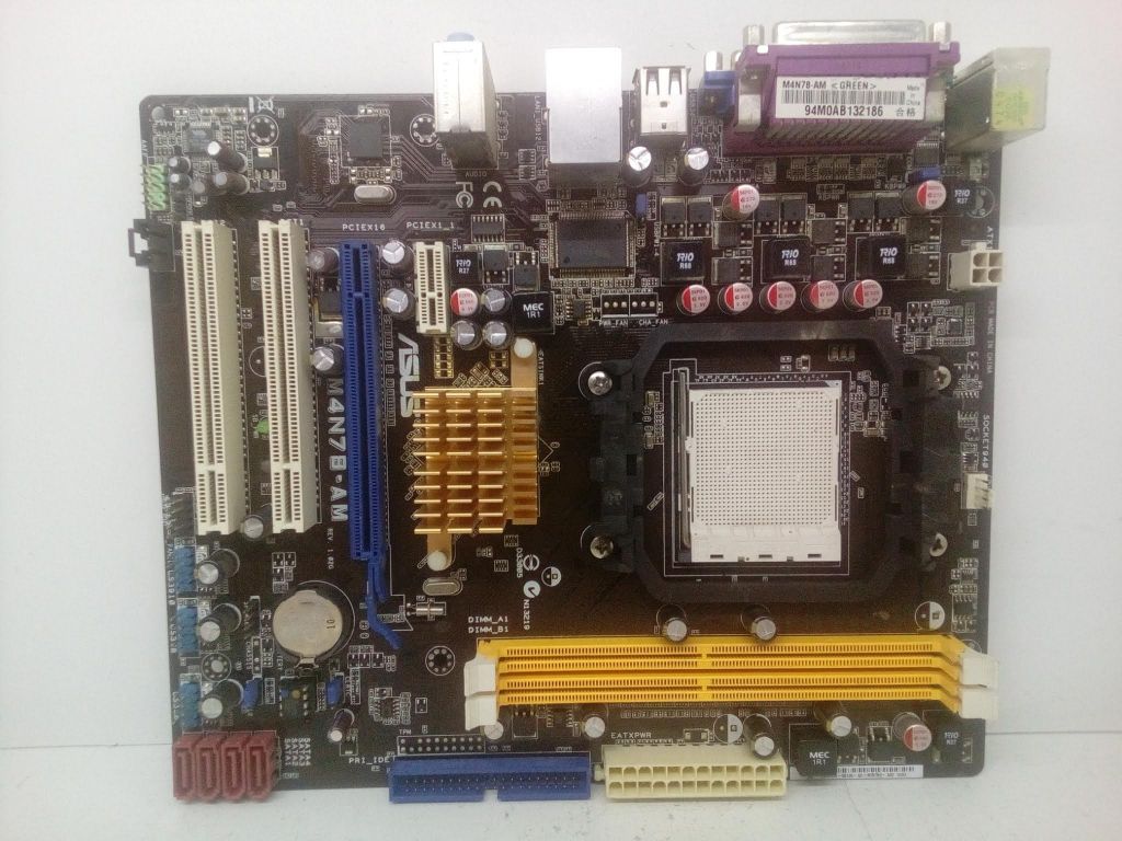 Материнская плата ASUS M4N78-AM Socket AM2 plusMicroATX 2x DDR2 - фото фото фото 3
