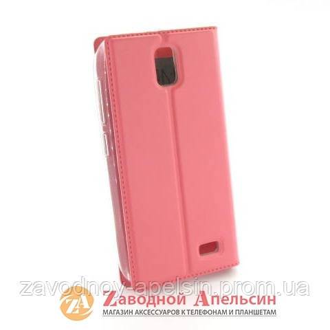 Чехол книжка Lenovo A328 Flip smart pink - фото фото фото 1