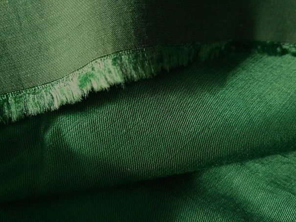 Ткань зеленый травяной цвет, как атлас, For Hand Made, рукоделия, поделок - фото фото фото 2