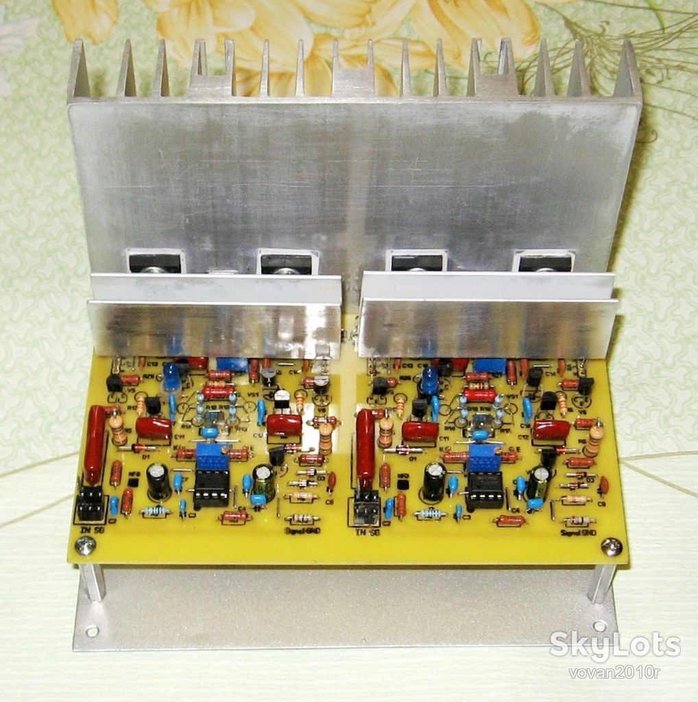 Усилитель ARASLAN_OV - V.427 iss.7     (блок УНЧ) 2х100 Вт - фото фото фото 2