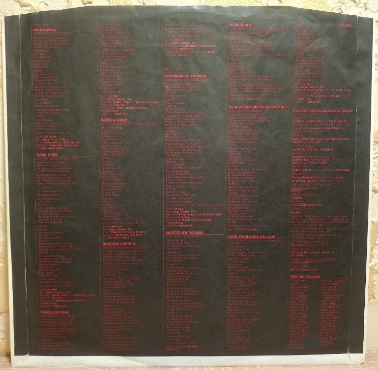 Crosby, Stills &amp; Nash - Allies - 1983.   (LP). 12. Vinyl. Пластинка. Germany. - фото фото фото 3