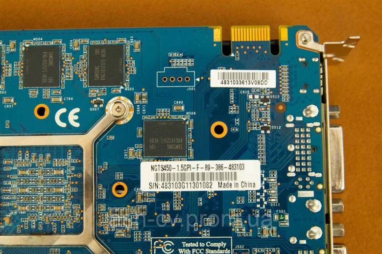 Відеокарта, GeForce, GTS 450, 1.5 Gb, GDDR5 - фото фото фото 6