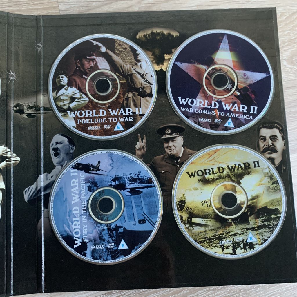 WORLD WAR 2 - ДРУГА СВІТОВА ВІЙНА 2003 Р 8 DVD ДИСКІВ - фото фото фото 3