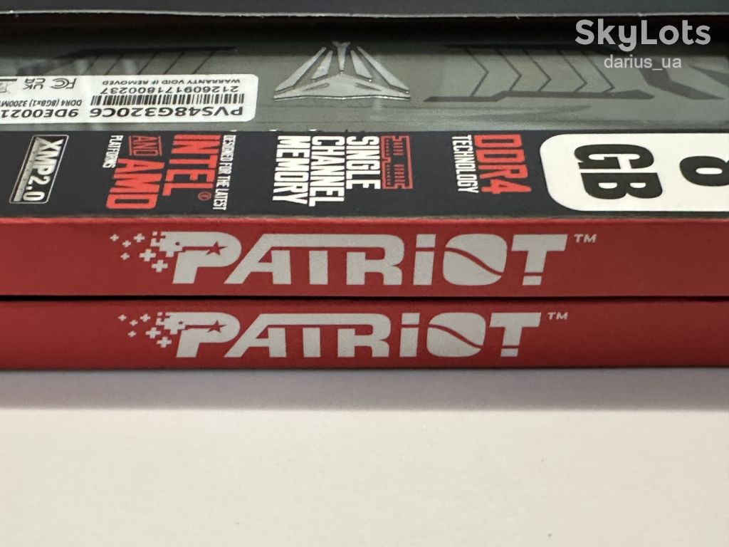 DDR4 2x8GB Patriot Viper Steel 3200MHz    (PVS48G320C6) - фото фото фото 8