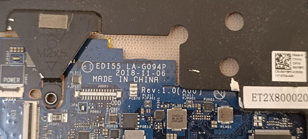 Материнка DELL edi55 la g094p motherboard DDR4 - фото фото фото 1