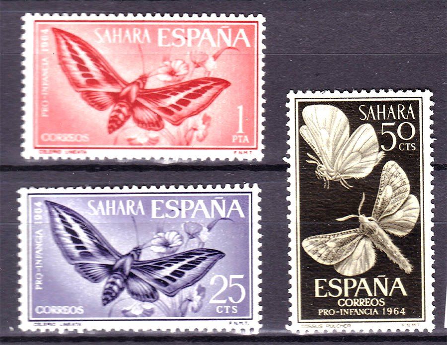 NM Фауна Испания - Сахара 1964 г  MNH - - фото фото фото 0