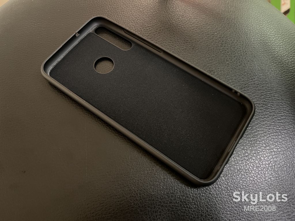 Чохол Silicone Cover для Huawei P40 Lite E / Y7p black - фото фото фото 1