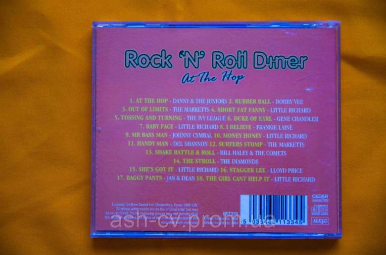 Музичний диск CD. ROCK N ROLL Diner - At The Hop - фото фото фото 2