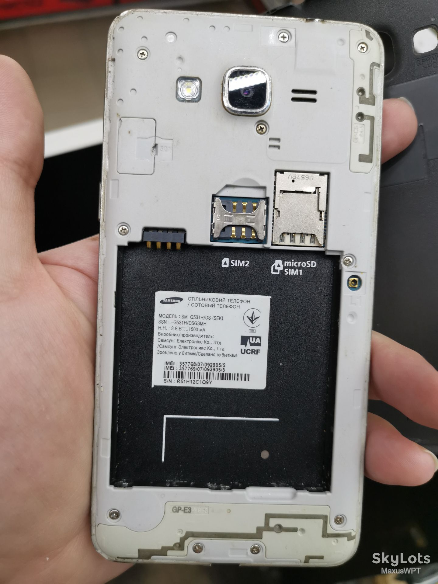 #501 Sklad Samsung Grand Prime G531H 1 - фото фото фото 2