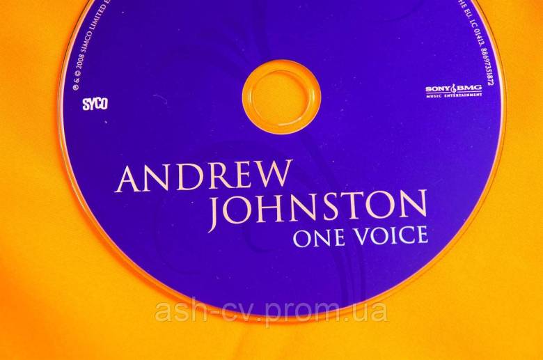 Музичний диск CD. ANDREW JOHNSTON - One voice - фото фото фото 1