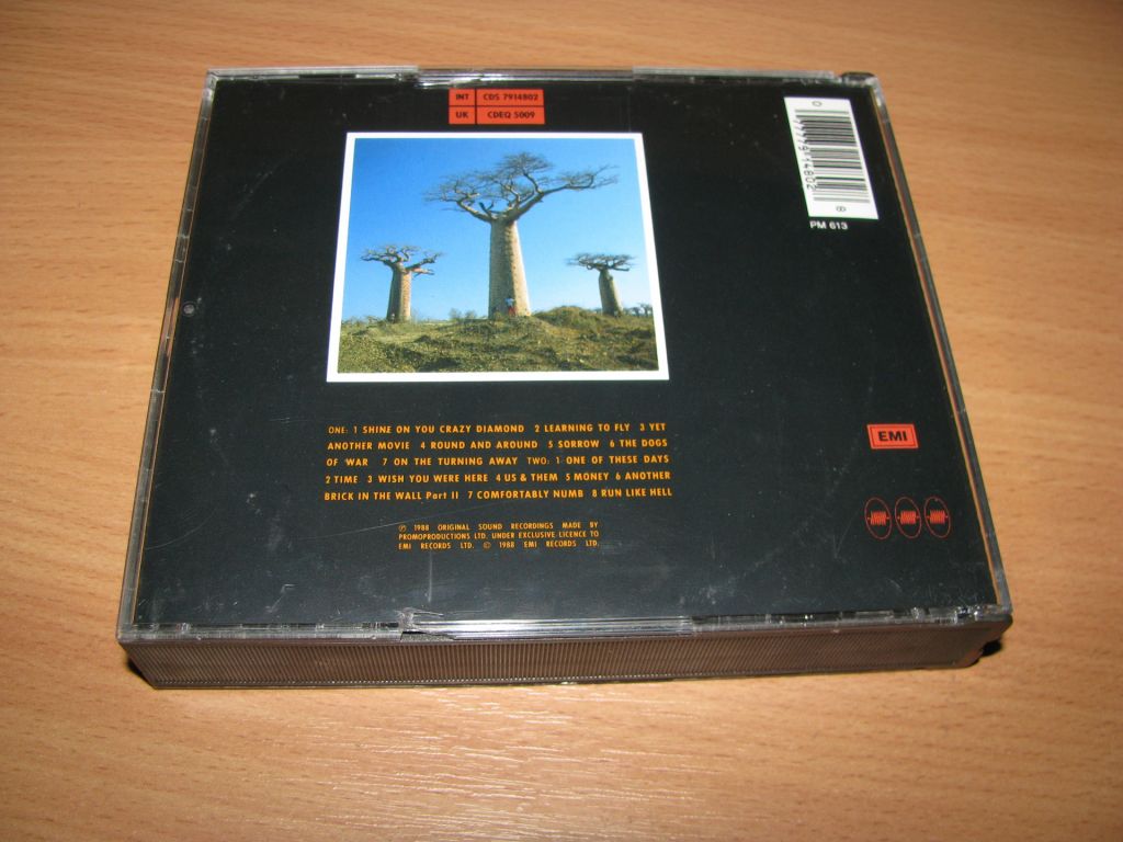 PINK FLOYD - Delicate Sound Of Thunder  (1989 EMI  2CD 1st press,W.Germany) - фото фото фото 2