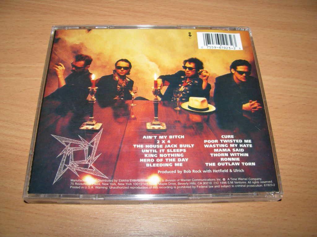 METALLICA - Load   (1996 Elektra 1st press,USA) - фото фото фото 1