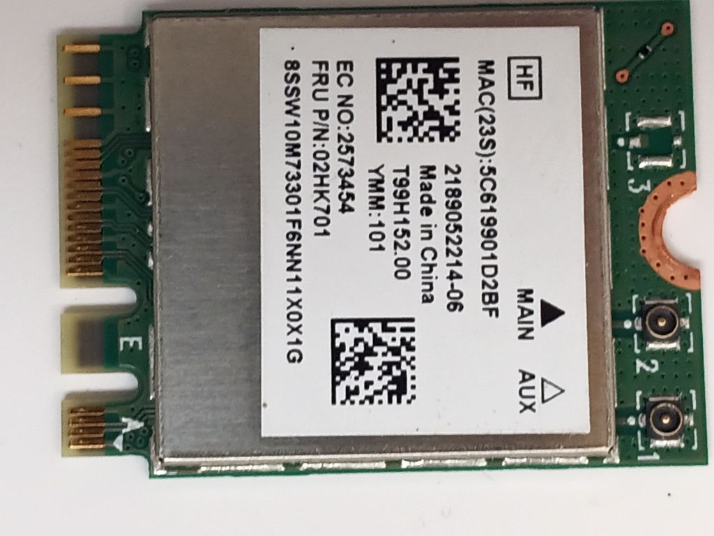 Б/У Wi-Fi модуль на Lenovo ideapad 3 - 17 ada 05  (81W2) - фото фото фото 0