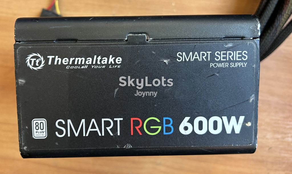 Блок живлення Thermaltake SMART RGB 600W. Стандарт 80+EU. - фото фото фото 1