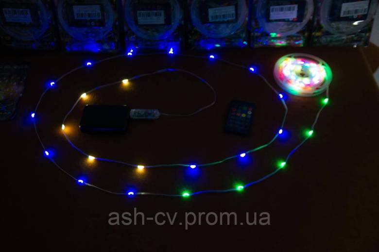 Гірлянда, розумна, піксельна, Pixel, RGB, USB, 10 метрів - фото фото фото 2