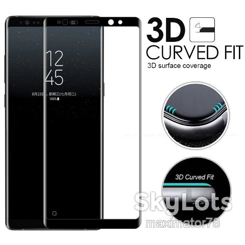 Защитное стекло Samsung Note 8 N950 3D Glass curved - фото фото фото 1