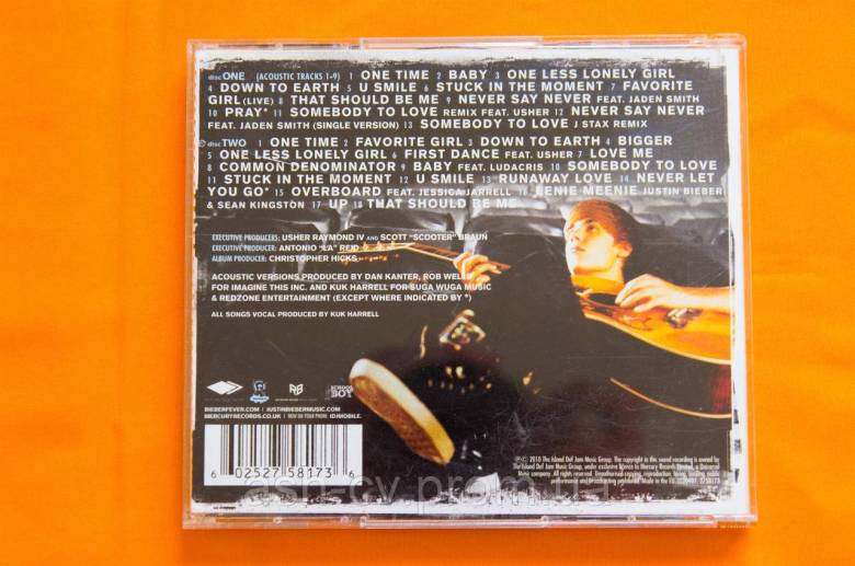 Музичний диск CD. JUSTIN BIEBER - My worlds (2cd) - фото фото фото 2